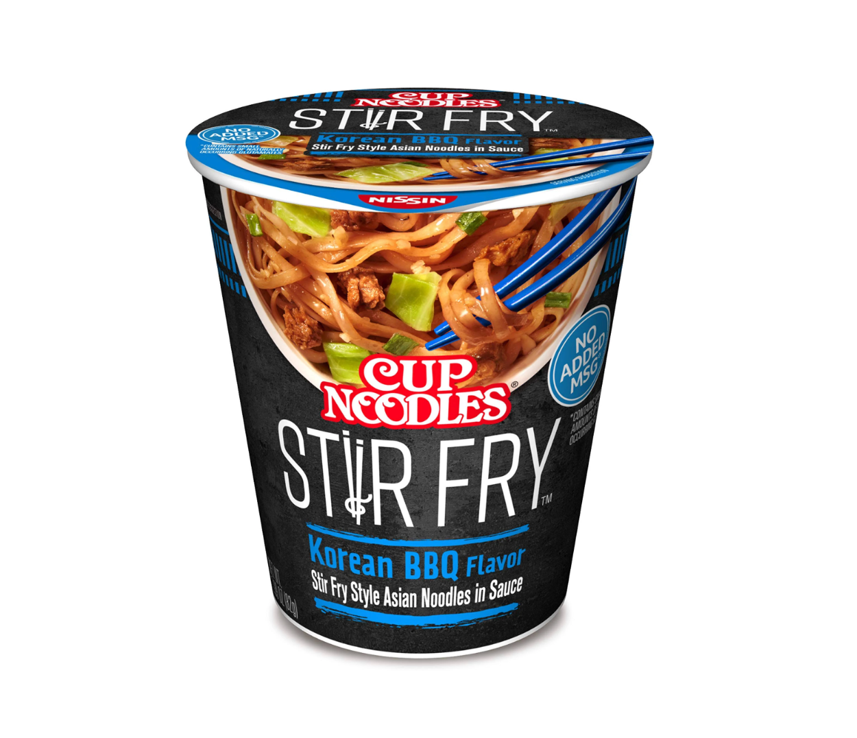 Cup Noodles Stirfry Korean BBQ Flavour NISSAN