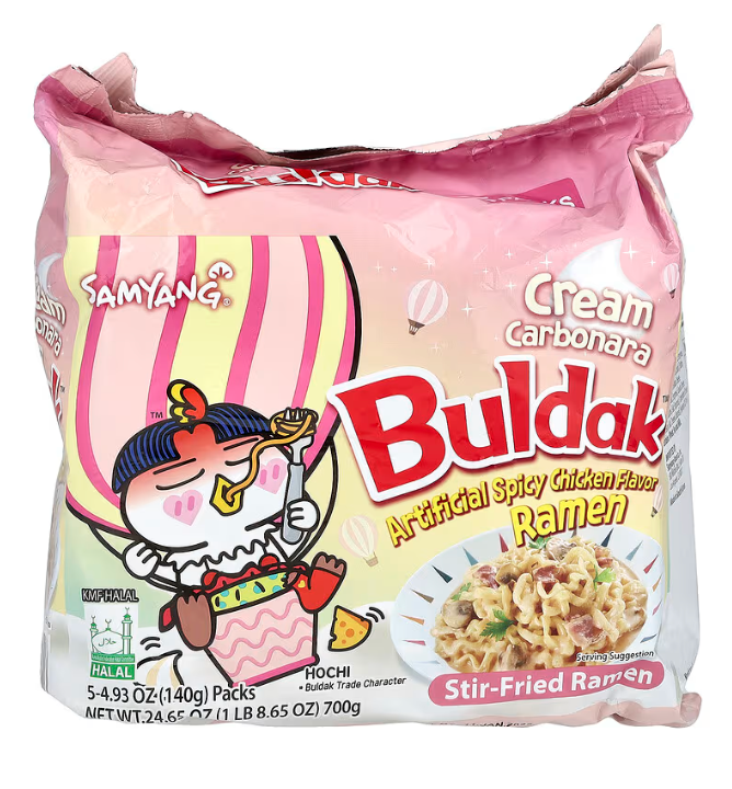 SAMYANG Buldak Cream Carbonara Flavour (Limited One Per Order)