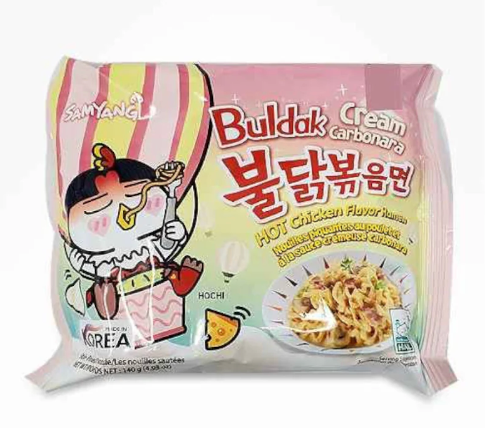 SAMYANG Buldak Cream Carbonara Flavour (Limited One Per Order)