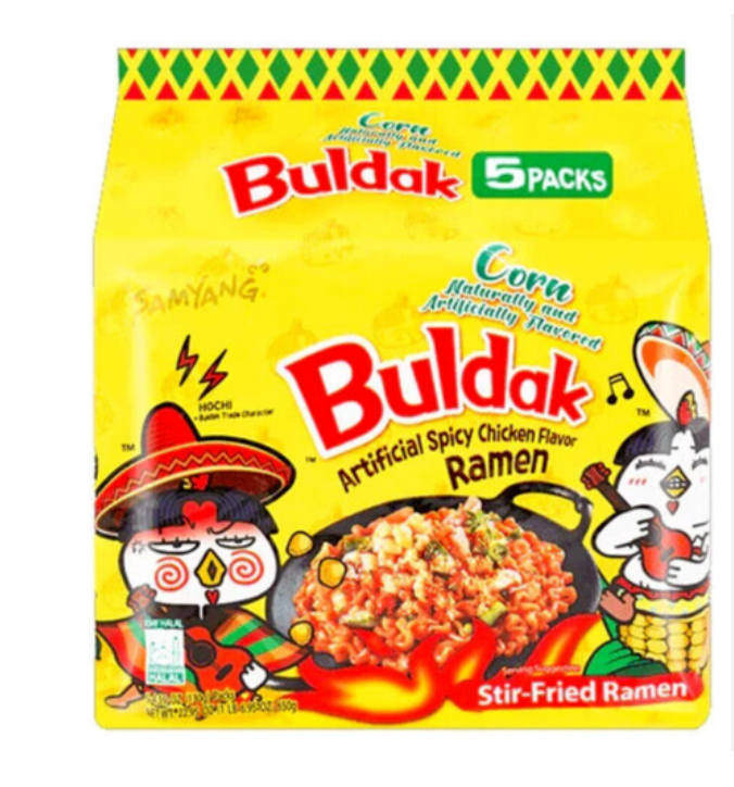 Buldak Samyang Corn Flavour