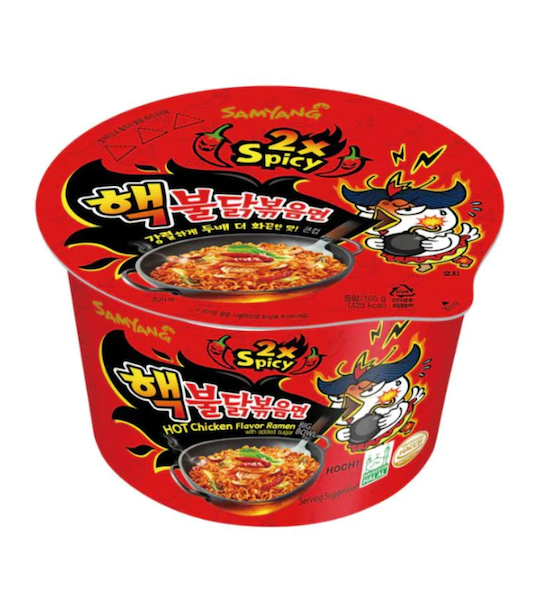 Samyang Buldak 2x spicy chicken bowl