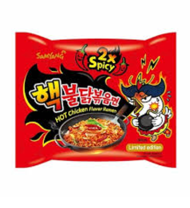 Samyang Buldak 2x spicy chicken 5 pack
