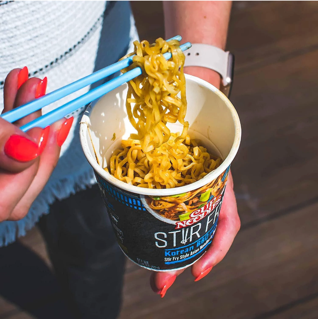 Cup Noodles Stirfry Korean BBQ Flavour NISSAN