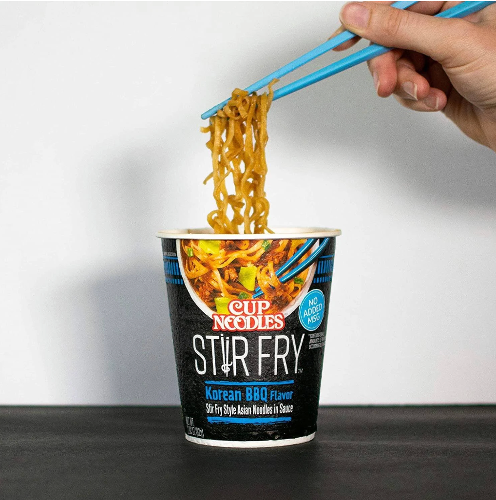 Cup Noodles Stirfry Korean BBQ Flavour NISSAN