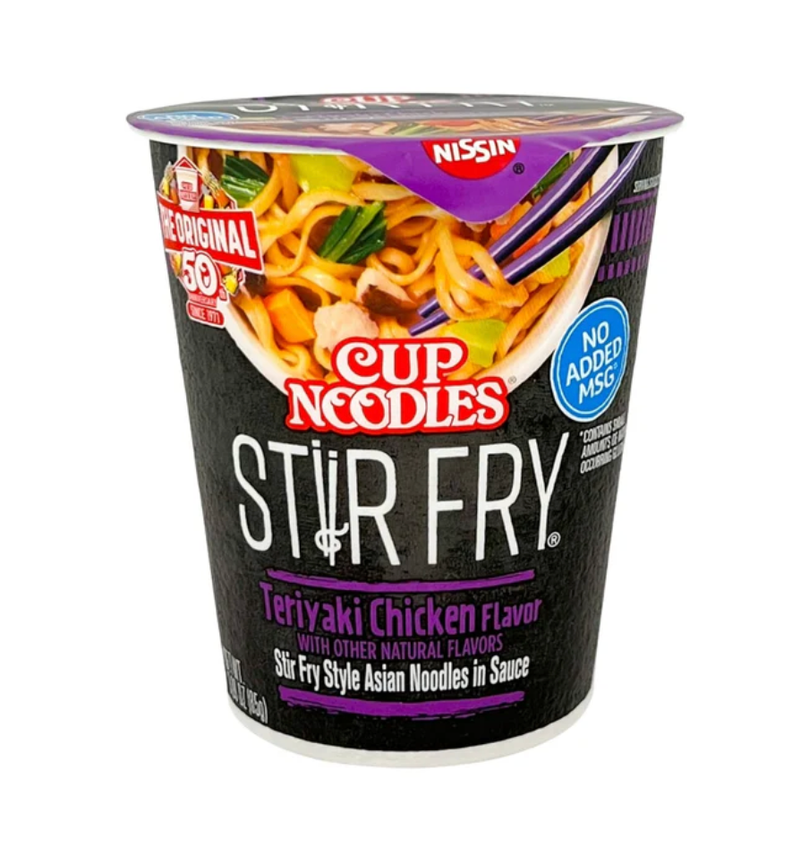 Cup Noodles StirFry Teriyaki Chicken Flavour