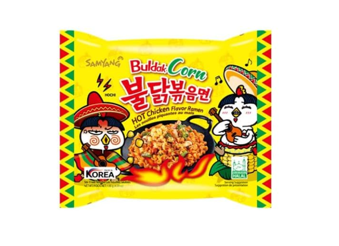 Buldak Samyang Corn Flavour