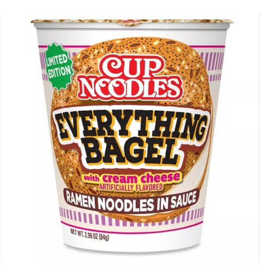 LIMITED EDITION - Everything bagel cup noodles